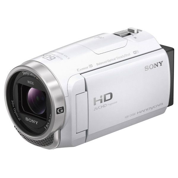 SONY HDR-CX680-W ホワイト ハンディカム [デジタルHDビデオカメラ