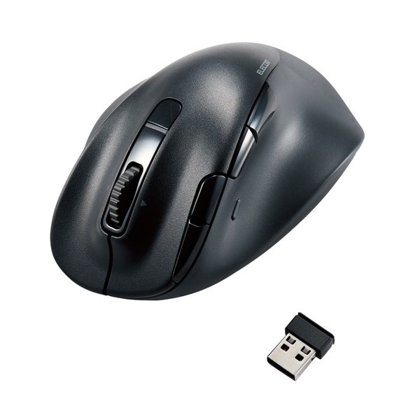 ELECOM - ELECOM製　静音 Bluetoothマウス XLサイズ　M-XGXL50MBSKBK　ブラック 静音 Bluetooth5.0マウス 