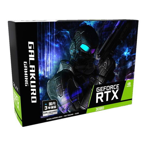 玄人志向 GG-RTX3080-E10GB/TP GALAKURO GAMING [グラフィックスカード