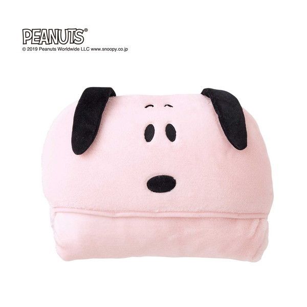 西川 208308692 スヌーピー 着ぐるみ毛布 ピンク | 激安の新品・型落ち