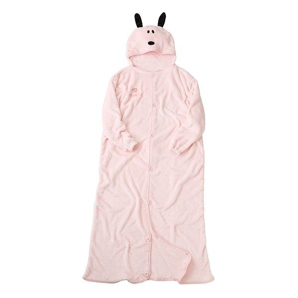 【当時物】90s スヌーピー　着る毛布　西川 65cm×130cm かいまき ピーナッツ（スヌーピー） 着る毛布 | ネムリウム 布団・枕