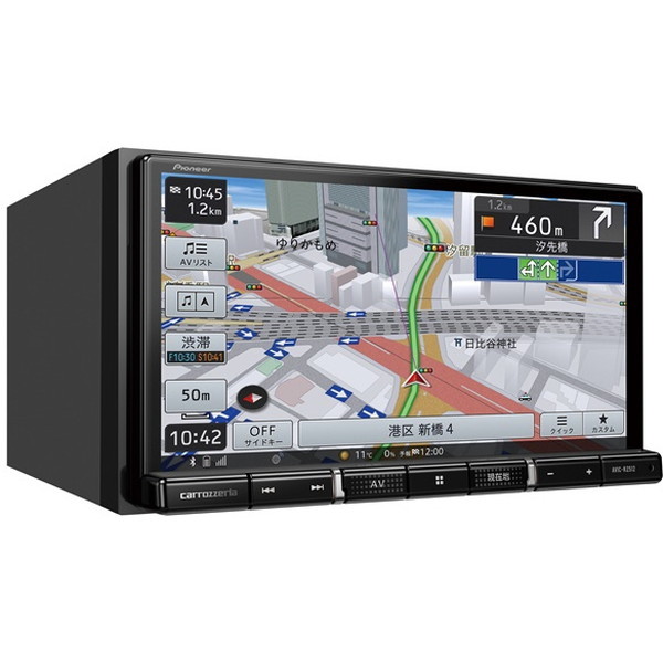 PIONEER AVIC-RZ512 カロッツェリア 楽ナビ [7型 フルセグ AV一体型