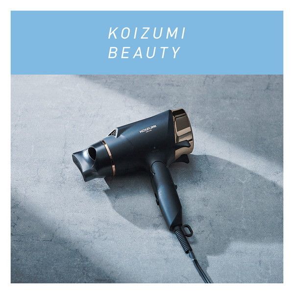 コイズミ KHD-9130/K ブラック [マイナスイオンヘアドライヤー