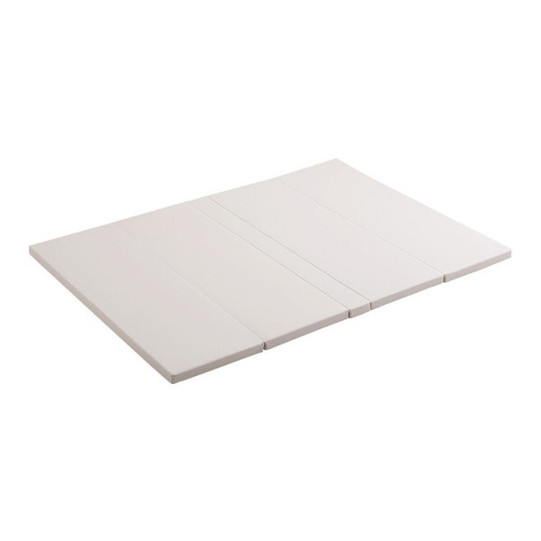 ホームテイスト KPM-1216S 折りたたみ式キッズプレイマット Sサイズ(120×160cm) ベージュ