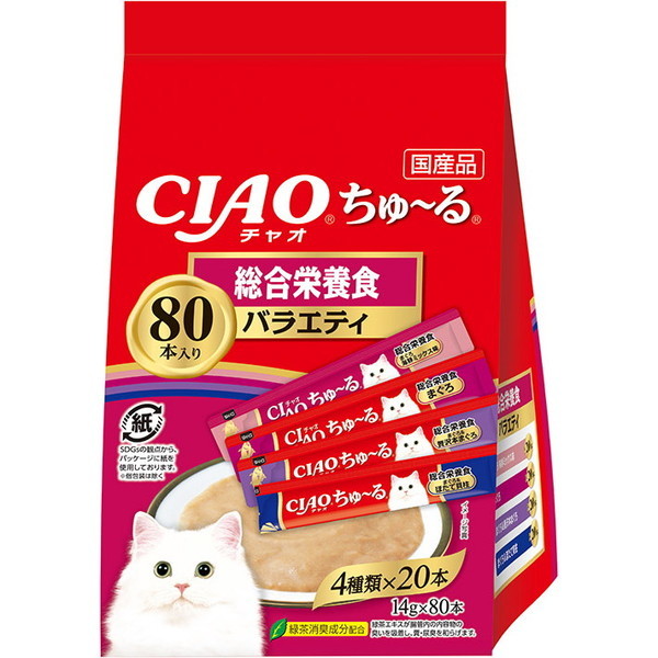ピュリナワン ちゅ〜る 避妊・去勢した猫の体重ケア ちゅーる 80本 ...