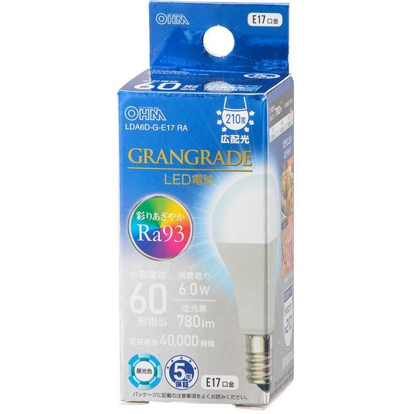 I[d@ LDA6D-G-E17 RA [LEDd `E17 60` F]