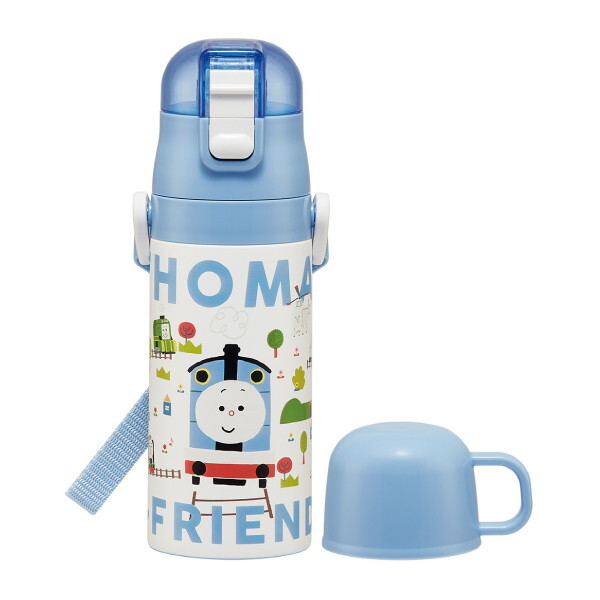 �X�P�[�^�[ SKCP3 �����񂵂�g�[�}�X×�ނς� ���� �q���p 2WAY �X�g���[���� 400ml �R�b�v���� 350ml �j�̎q ���̎q �X�e�����X �y�ʃ^�C�v �ۉ��ۗ� ���e�� waterbottle �X�|�[�c�{�g�� �L�b�Y ���ǂ� ���r