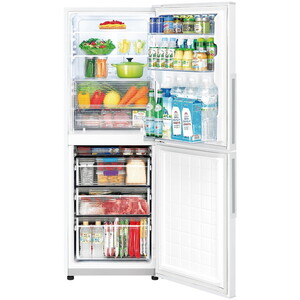 SHARP SJ-PD28K-W アコールホワイト 冷蔵庫(280L・右開きタイプ) 冷蔵庫 280L SHARP シャープ 節電 プラズマクラスター SJ-PD28K