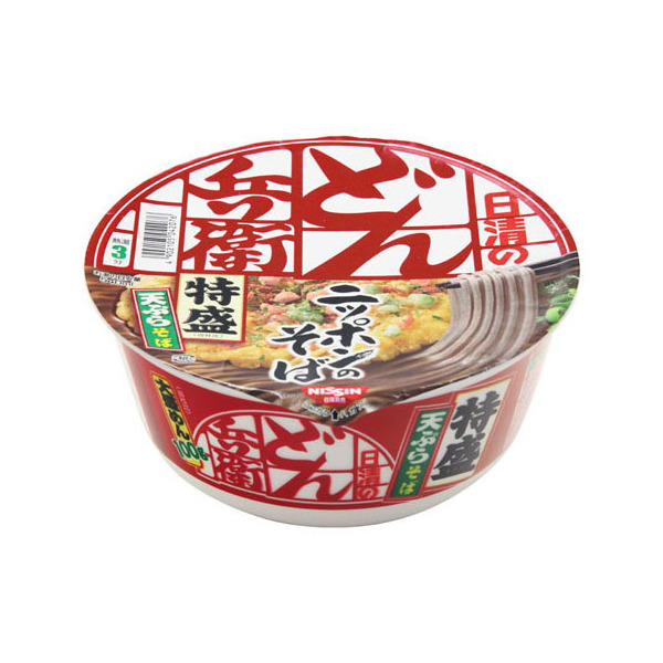 日清食品　通販　特盛天ぷらそば　エクスプライス　激安の新品・型落ち・アウトレット　×12　143g　どん兵衛　XPRICE　PREMOA　家電　(旧　プレモア)