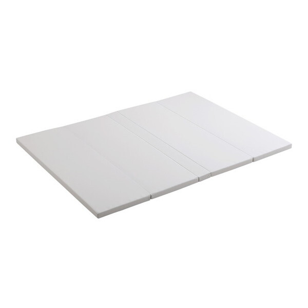 ホームテイスト KPM-1420M 折りたたみ式キッズプレイマット Mサイズ(140×200cm) ライトベージュ