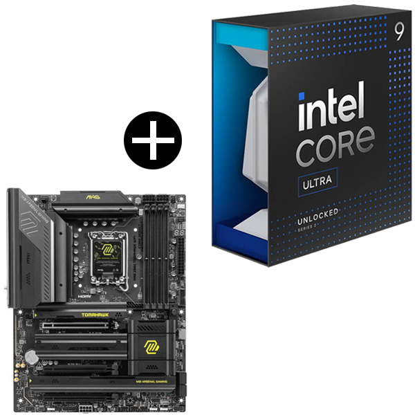 Intel Core Ultra 9 285K CPU + MSI MAG Z890 TOMAHAWK WIFI