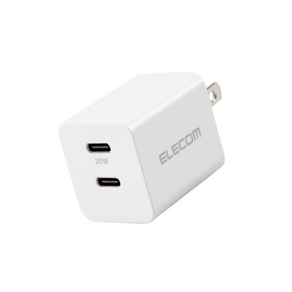 ELECOM MPA-ACCP35WH zCg [ACA_v^[ 20W ^CvC×2]