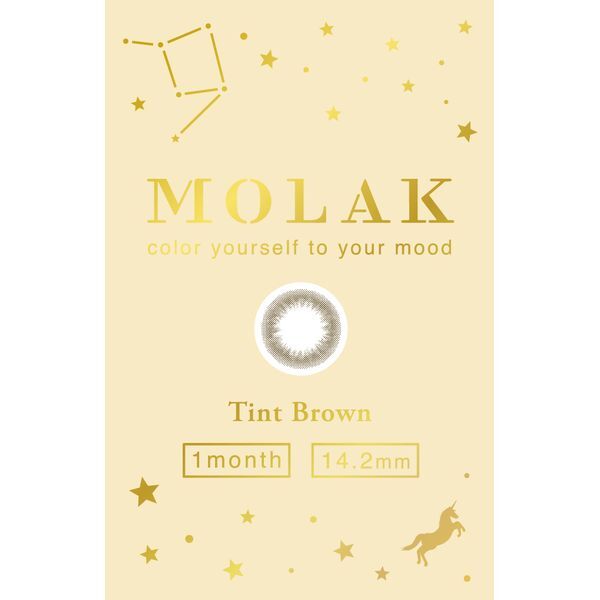 PIA MOLAK 1MONTH 2������ �e�B���g�u���E�� (�x����) -7.50 �J���[�R���^�N�g�����Y