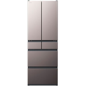 Amazon.co.jp: 三菱 700L 6ドアノンフロン冷蔵庫 切れちゃう瞬冷凍 A.I. WXDシリーズ フロストグレインブラウン MR- WXD70G-XT : ホーム＆キッチン