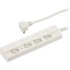 オーム電機 HS-TPK43W-22 [節電タップ 雷ガード 4個口 3m]