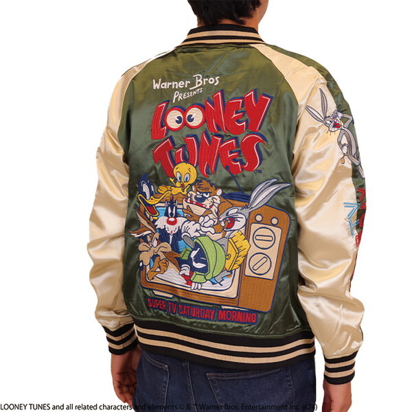 丸眞 4105070300 ルーニー・テューンズ ティービーサタデー スカジャン