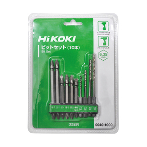 HiKOKI 0040-1000 [ビットセット(10本入)]