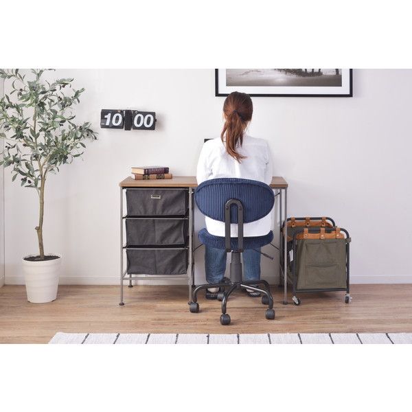 東谷 デスクチェア ブルー KGI-109CBL 東谷 ROOM ESSENCE デスクチェア ブルー KGI-109CBL 1台（直送品