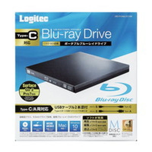 ロジテック LBD-PVA6U3CVBK Blu-rayディスクドライブ USB3.0 スリム