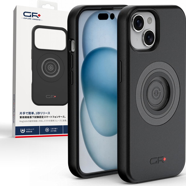 �f�C�g�i D65291GR-M66 IPHONE 15 CASE GR(�W�[�A�[��) [�o�C�N �X�}�z�z���_�[ �t�H���P�[�X]
