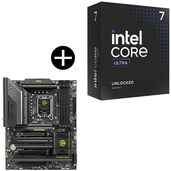 Intel Core Ultra 7 265K CPU + MSI MAG Z890 TOMAHAWK WIFI