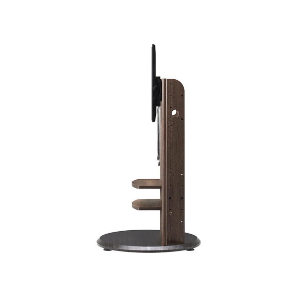 朝日木材加工 WS-H800-DB キャスター付き壁寄せテレビ台 ダーク