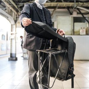 THANKO シュパッと1秒!どこでも座れるリュック TKBKCH04 | 激安の新品
