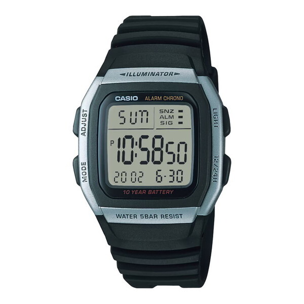 CASIO W-96H-1AJH CASIO Collection STANDARD [NH[crv (YEHb`)]