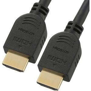 オーム電機 VIS-C20PR-K [HDMIケーブル 4Kプレミアム 2m]