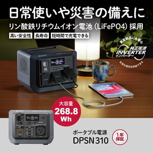 SNUGMAX Vickers 300S [ポータブル電源 60000mAh/222Wh AC(300W 瞬間