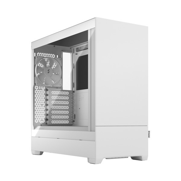 Fractal Design PCケース FD-C-POS1A-04 Fractal Design FD-C-POS1A-04 Pop Silent White TG Clear Tint