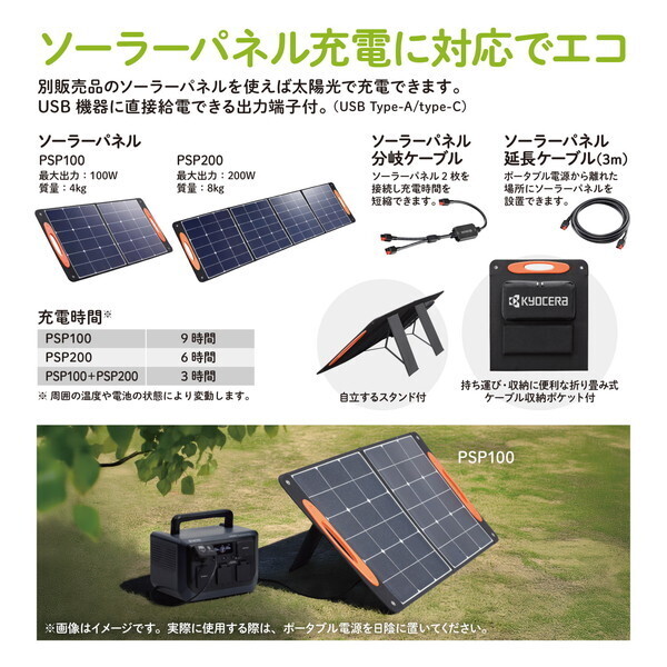 ポータブル電源未使用品 京セラ ポータブル電源 DPSN610 | 激安の新品・型落ち・アウトレット