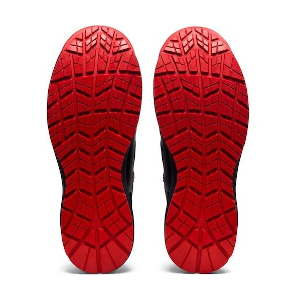 アシックス 安全靴 ウィンジョブCP307 BOA ミッドナイト×ピュア