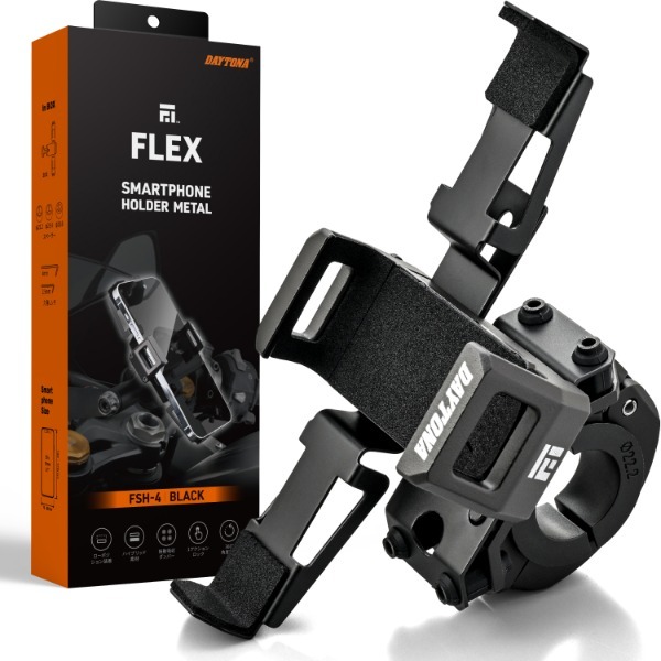 �f�C�g�i D68909 �t���b�N�X FSH-4 �X�}�z�z���_�[���^�� BK �u���b�N [�o�C�N �U���z�� �A���~ �X�e�����X�� ������}�����݌v SS���� iPhone16 Pro Max�Ή�]