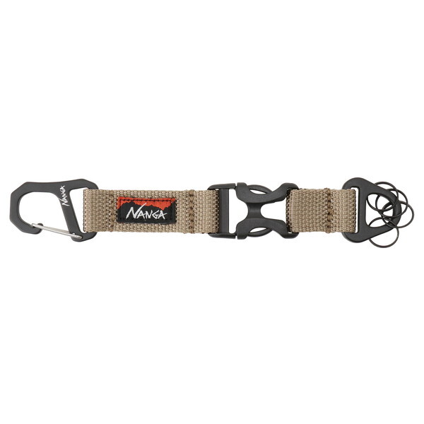 NANGA iK CARABINER KEY HOLDER COYOTE FREE NA2443-1Z104-A N0002992 [L[z_[]