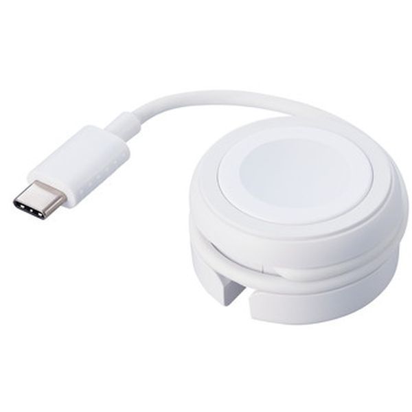 ELECOM MPA-AWMCQWH zCg [Apple Watch [d P[u USB Type-C 23cm ^Cv AppleKFؕi]