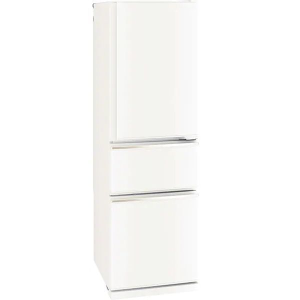 公式アプリ 【基本設置料金セット】 MITSUBISHI(三菱) 冷蔵庫 マットホワイト MR-CX30H-W ［幅54cm /300L  冷蔵庫・冷凍庫