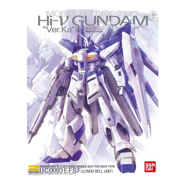 MG1/100 νガンダム Ver.Ka (ニューガンダムVer.ka) Amazon | MG 1/100 νガンダム Ver.Ka [メカニカルクリア