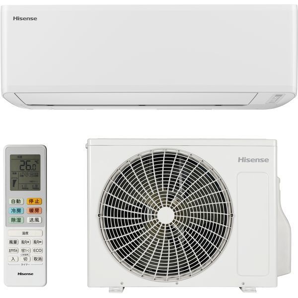 ハイセンス ルームエアコン HA-S28E-W 主に10畳用 Hisense HA-S28E-W Sシリーズ [エアコン (主に10畳用)] | 激安の