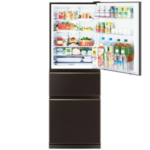 MITSUBISHI MR-CX33H-T ダークブラウン CXシリーズ [冷蔵庫 (330L・右