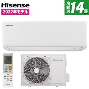 Hisense HA-S40E2-W Sシリーズ [エアコン (主に14畳用・単相200V)]