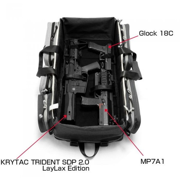LayLax コンテナガンケース コンパクト パイソンブラック | 激安の新品