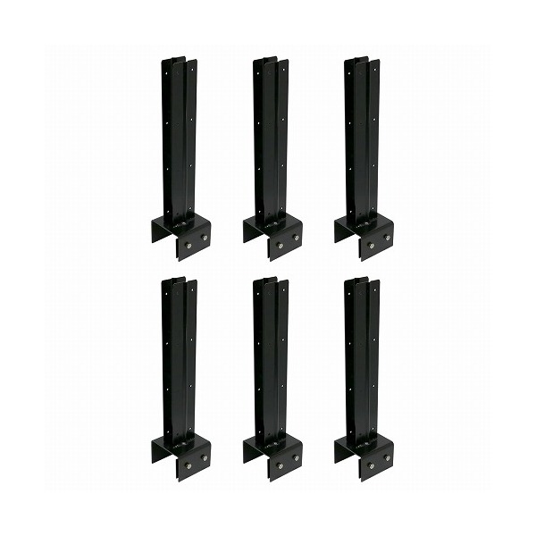 �Z�܂��X�^�C�� S-BF4510J-6P ���e�B�X�E�t�F���X�Œ����10cm�u���b�N�p(�A���p6��) �u���b�N 6��