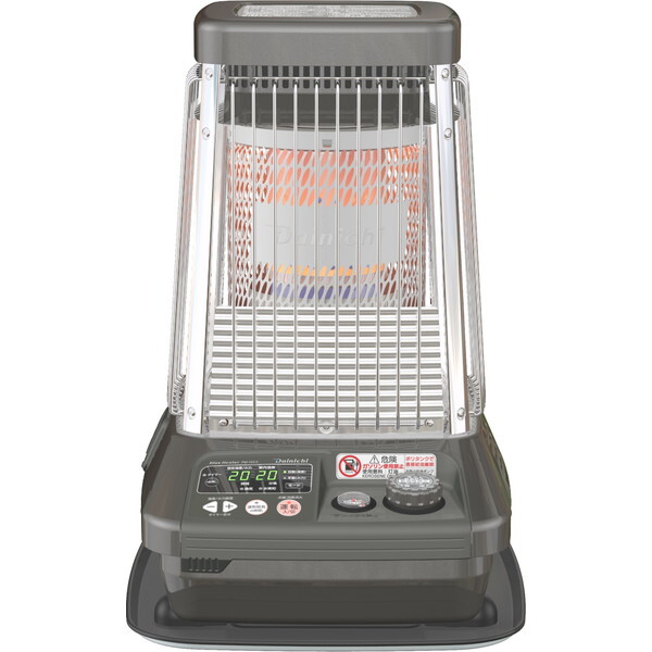 DAINICHI FM-10C3 メタリックグレー [石油ストーブ (木造26畳/コンクリ