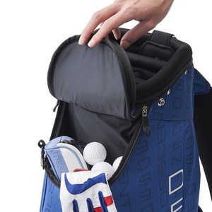 DESCENTE デサントゴルフ キャディバッグ 2021年モデル DQBSJJ01 BL