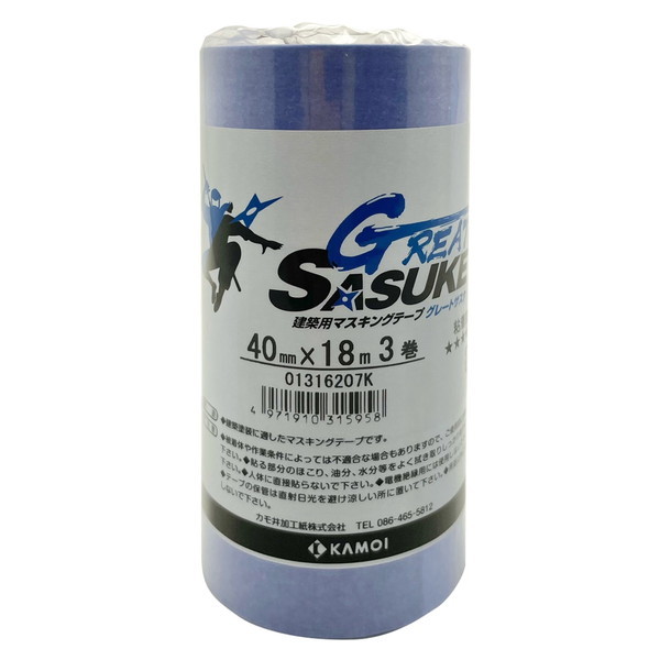 J O[gTXP zhp}XLOe[v 40mm×18m 3pbN