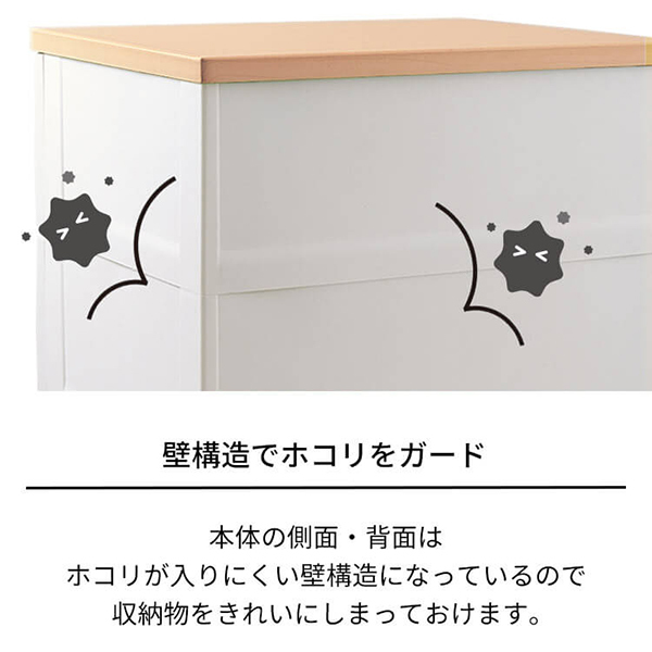 天馬(Tenma) フィッツプラス F3505 メープル/ホワイト チェスト | 激安