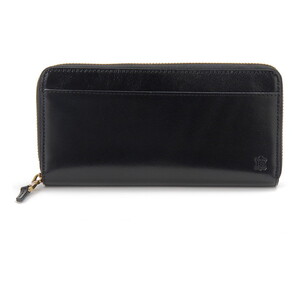 小田清 豊岡工房 牛革コインが分けられる長財布 グリーン 377433