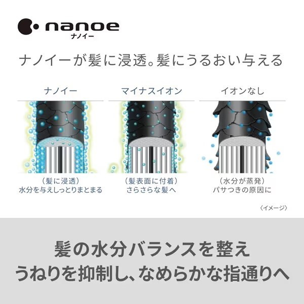 PANASONIC EH-NA2K-W ホワイト ナノケア [ヘアードライヤー] | 激安の