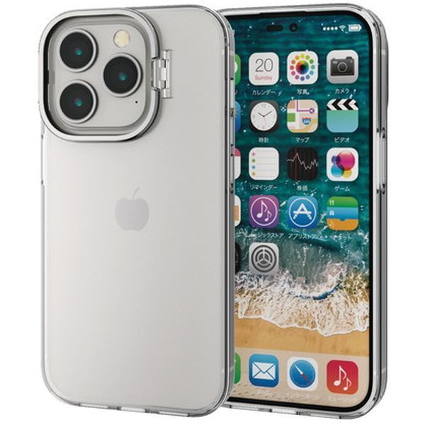 ELECOM PM-A22CHVST2SV Vo[ [iPhone14 Pro P[X Jo[ nCubh Ռz Jی X^h@\t(u)]